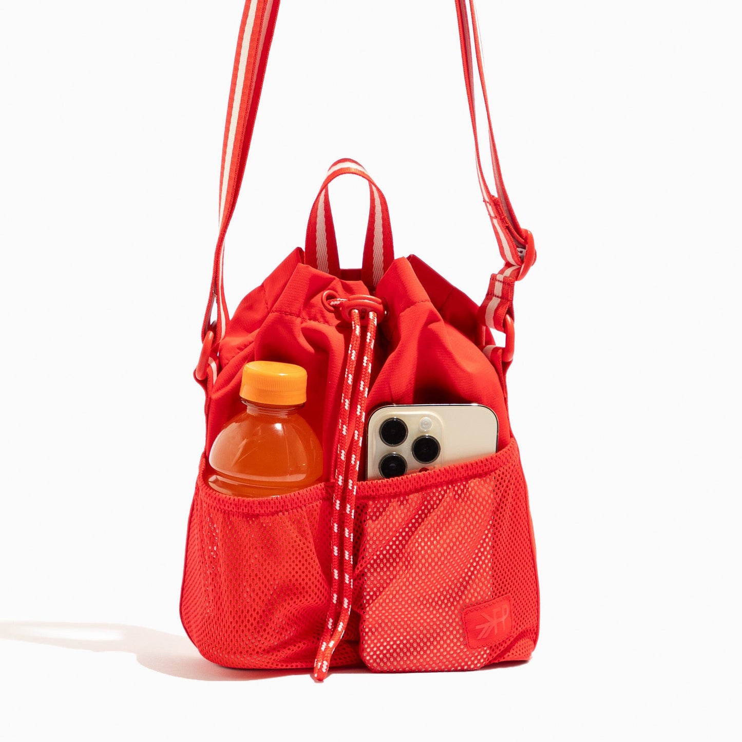Cherry Motion Bucket Crossbody
