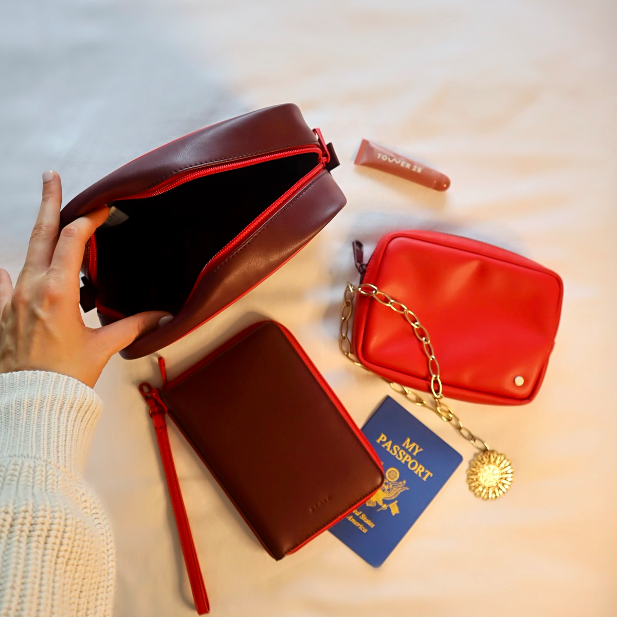 Travel Pouch Set of Two