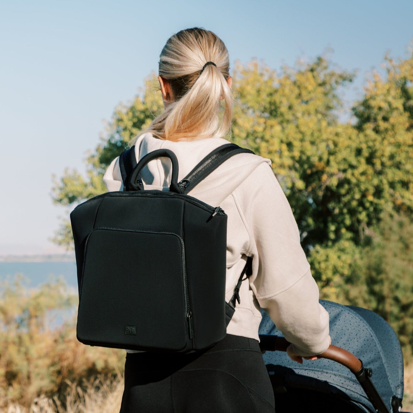 Ebony Seoul Diaper Bag II