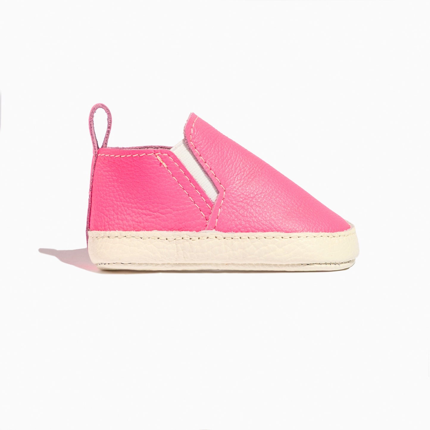 Hot Pink Slip On Baby Shoe