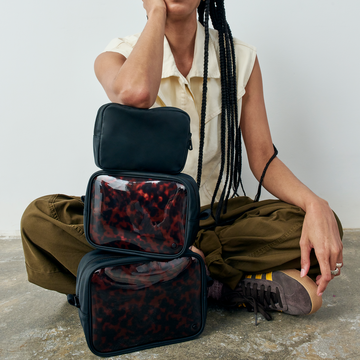 Travel Pouch Set of Three