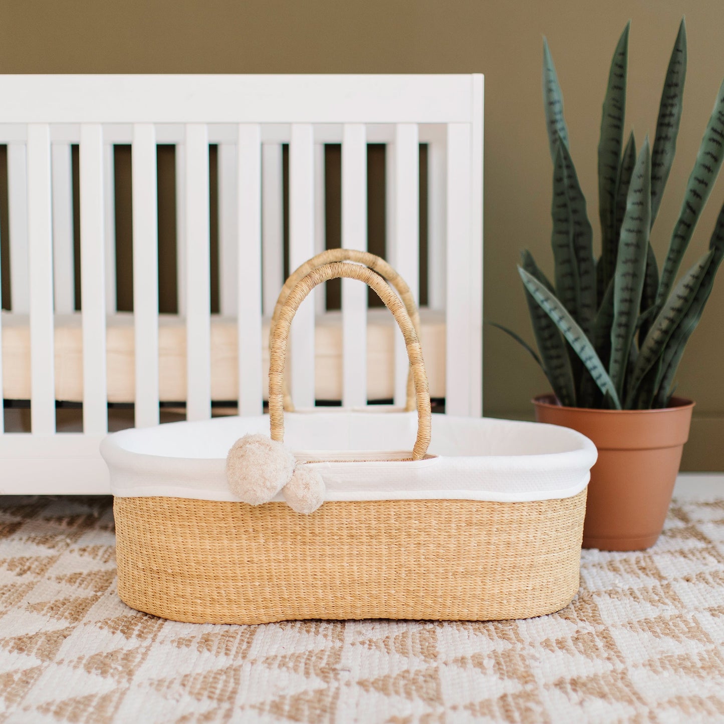 Vegan Handle No Hood Moses Basket