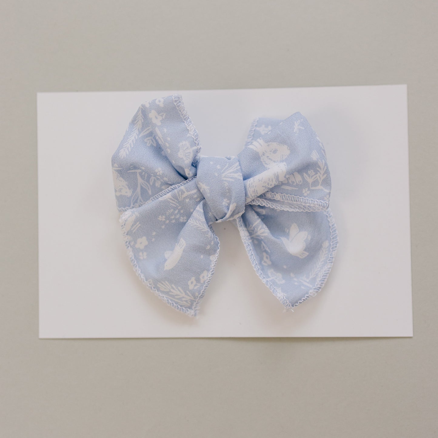 Blue Bunny Hair Bows