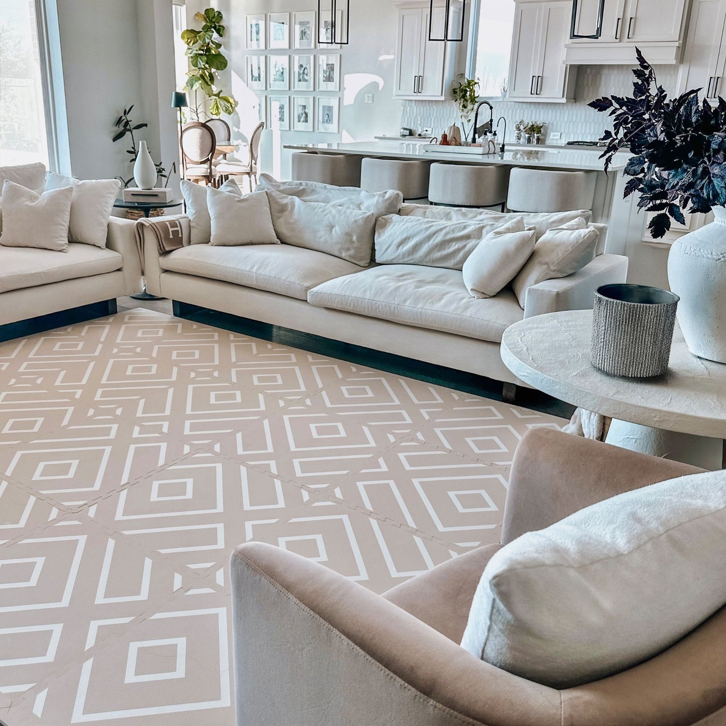 Modern Blocks - Desert Sand - Play Mat