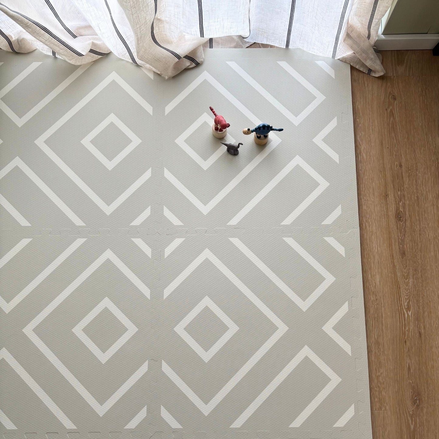 Modern Blocks - Soft Sage - Play Mat