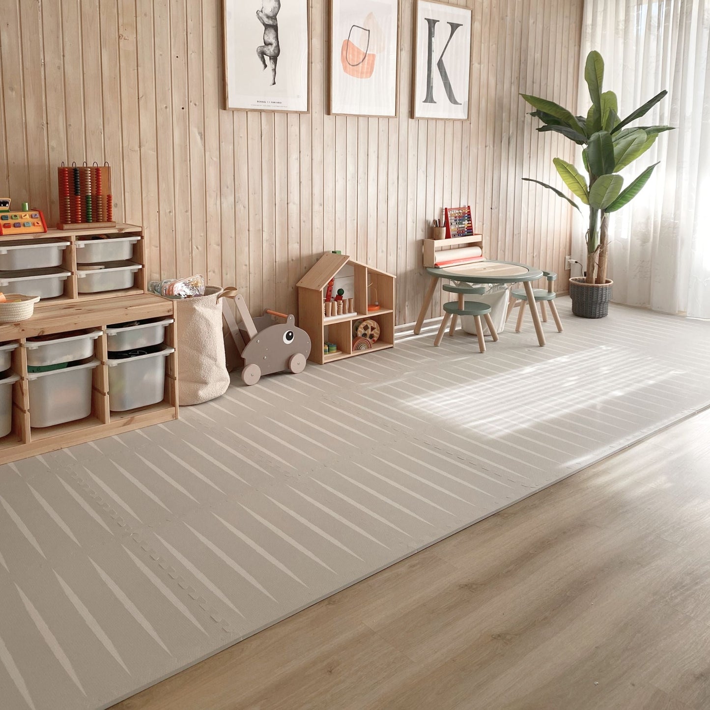 Lucio - Linen - Play Mat