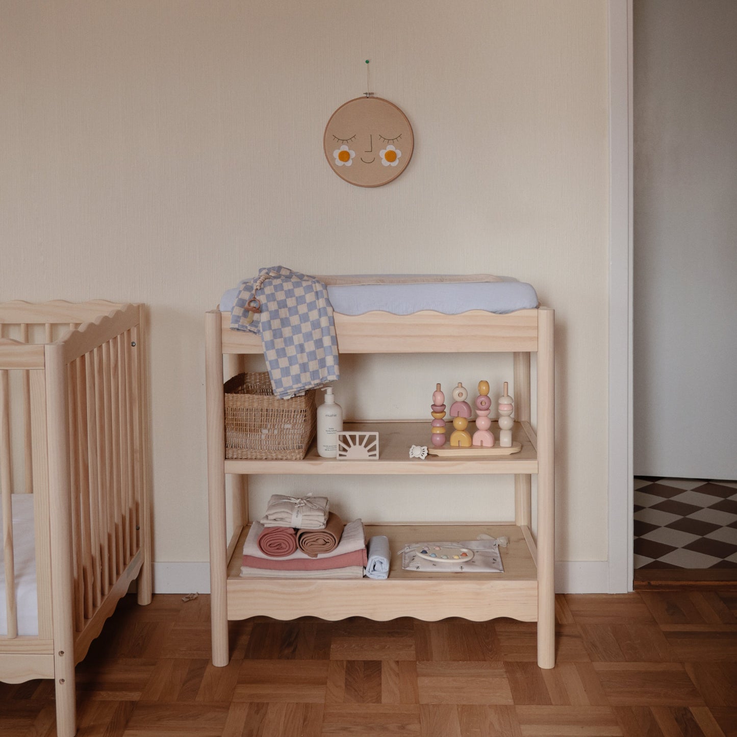 Organic Cotton Muslin Swaddle Blanket