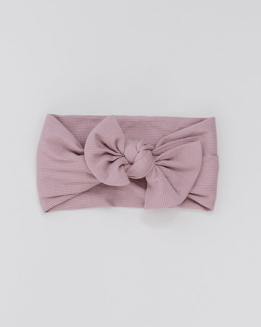 Blush Ribbed Headband