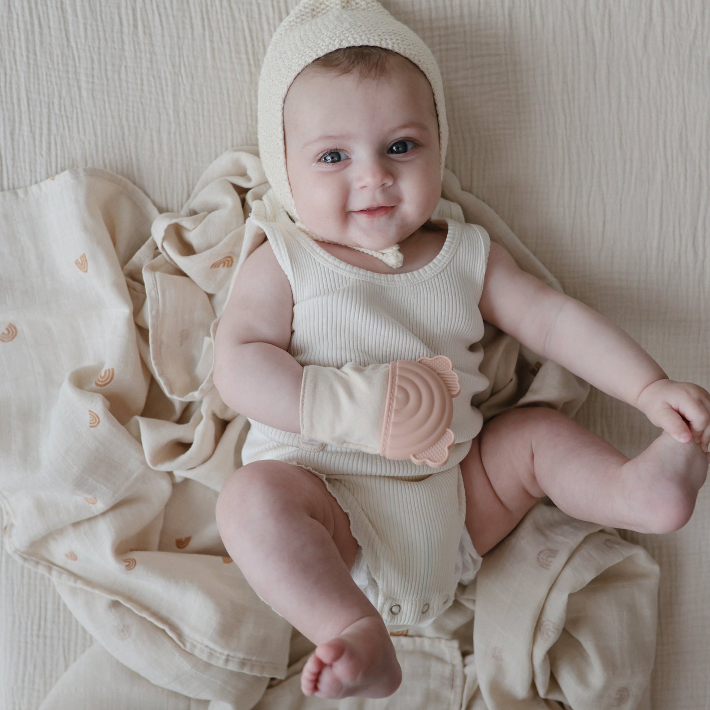 Organic Cotton Muslin Swaddle Blanket