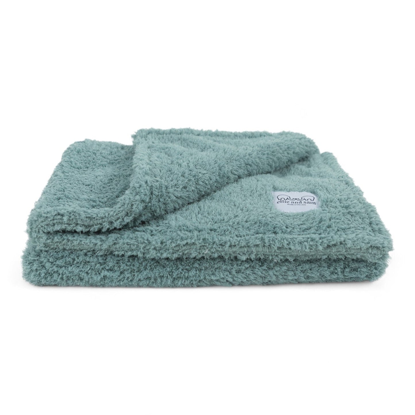 Classic Chenille Baby Blanket – Sage