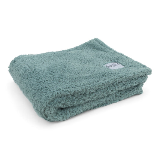 Classic Chenille Baby Blanket – Sage