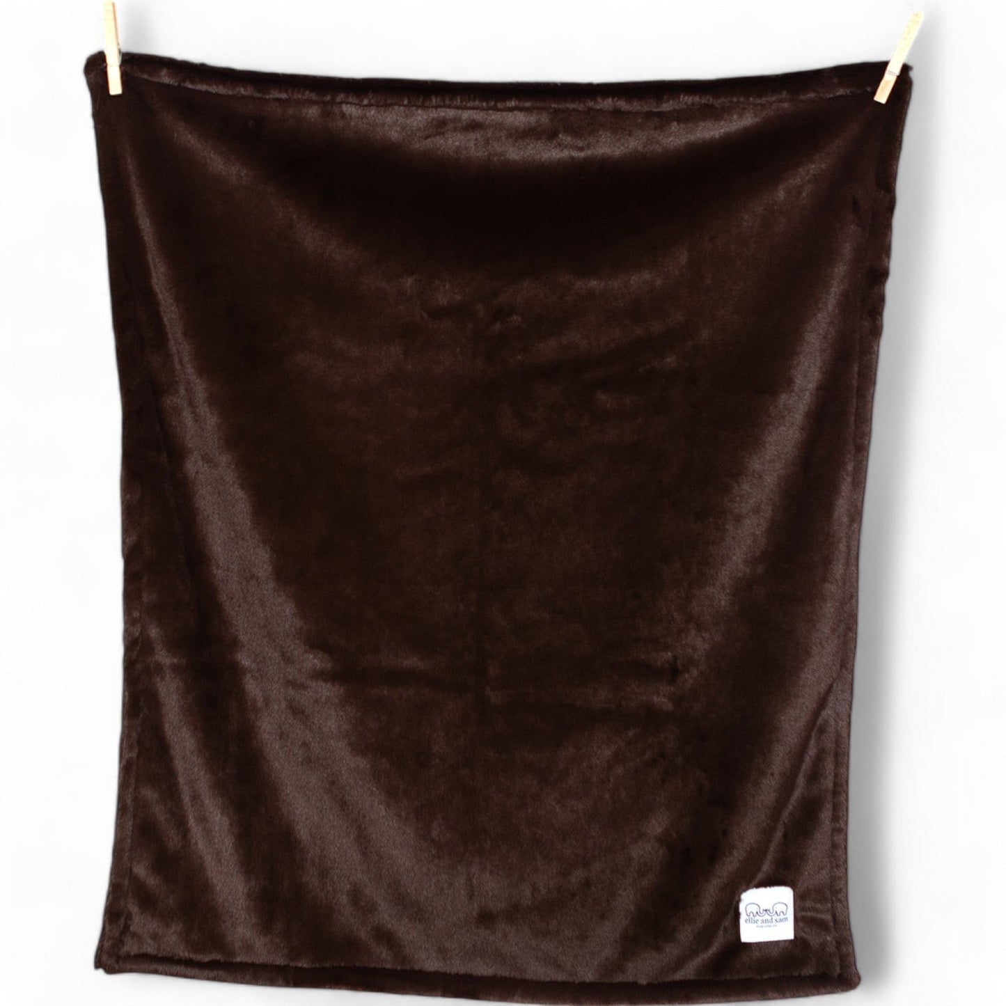 Luxury Baby Blanket - Chocolate