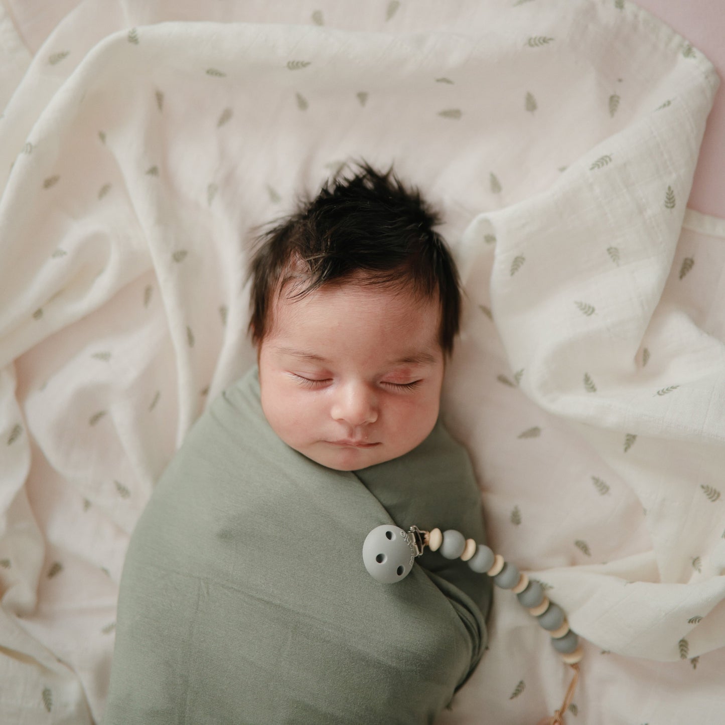 Organic Cotton Muslin Swaddle Blanket