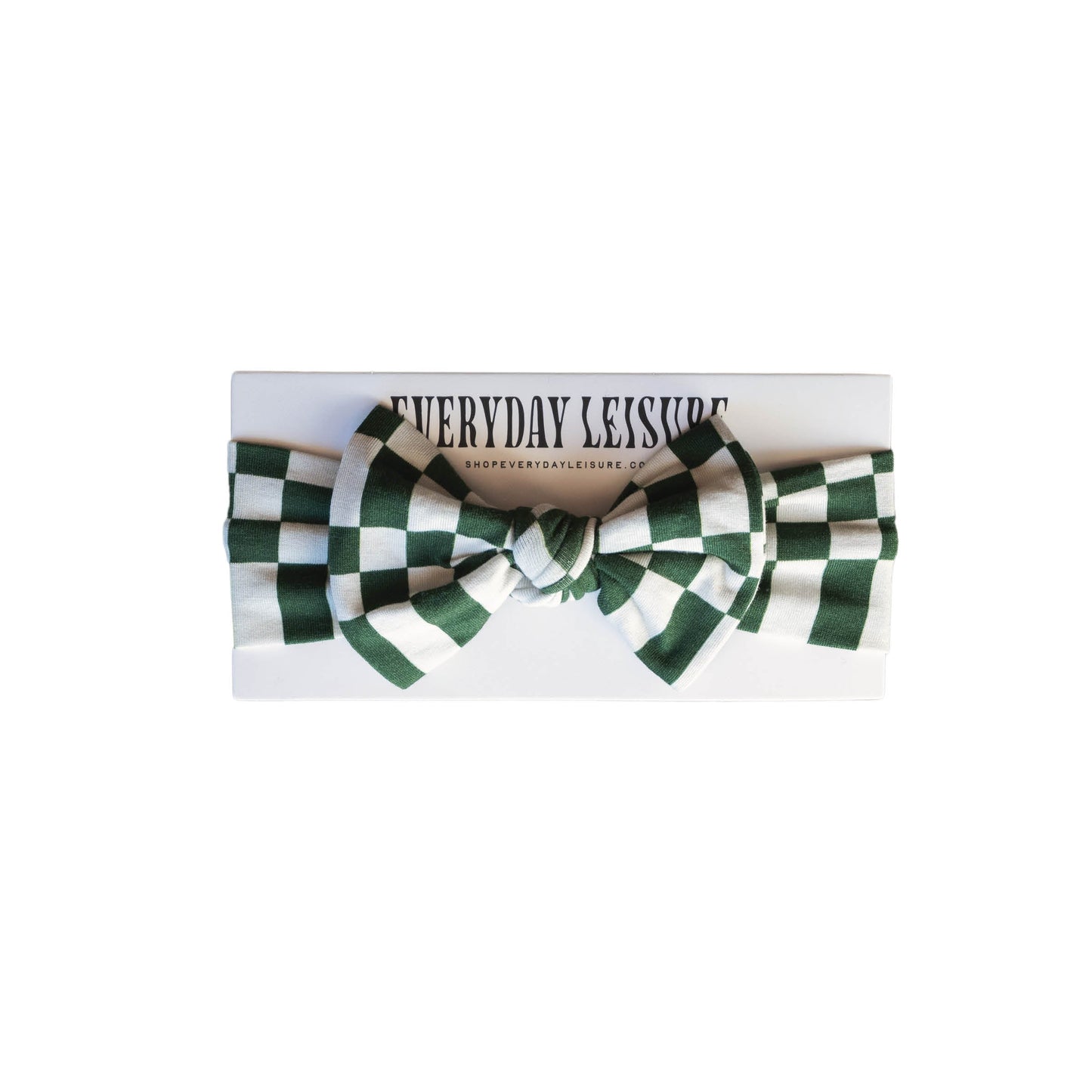 Everyday Check | Bamboo Viscose Head Wrap