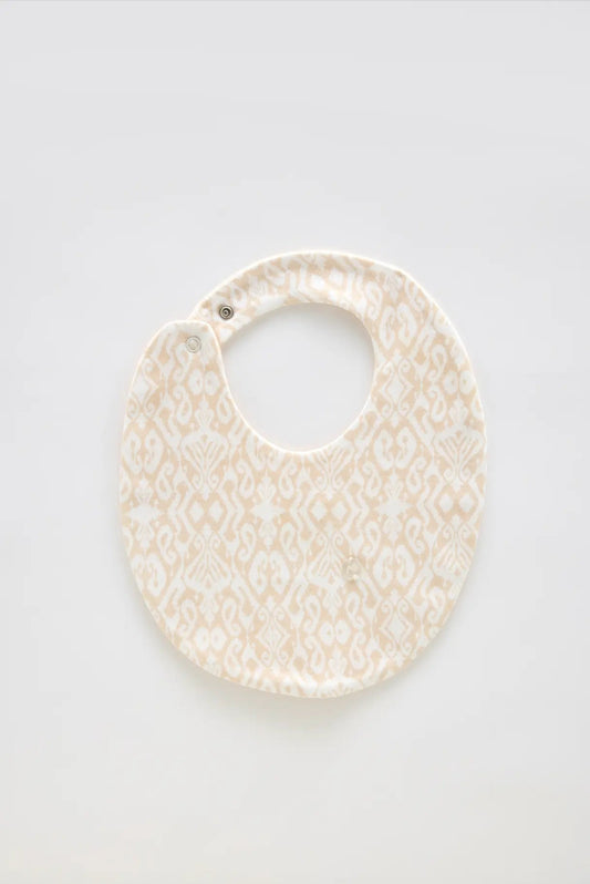 Bib - Ikat/Beige