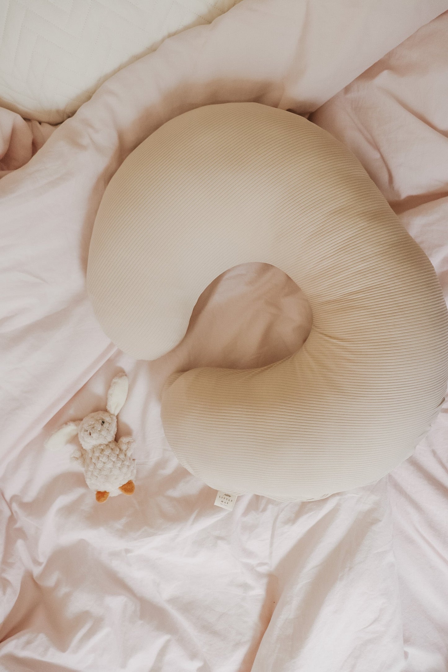 Wholesale Oat Ribbed Nursing Pillow Cover