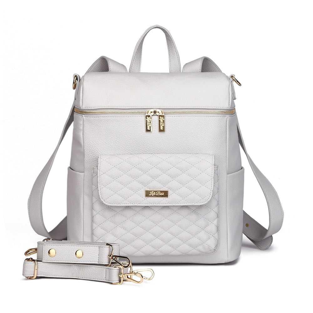 Signature Diaper Bag Stone Grey