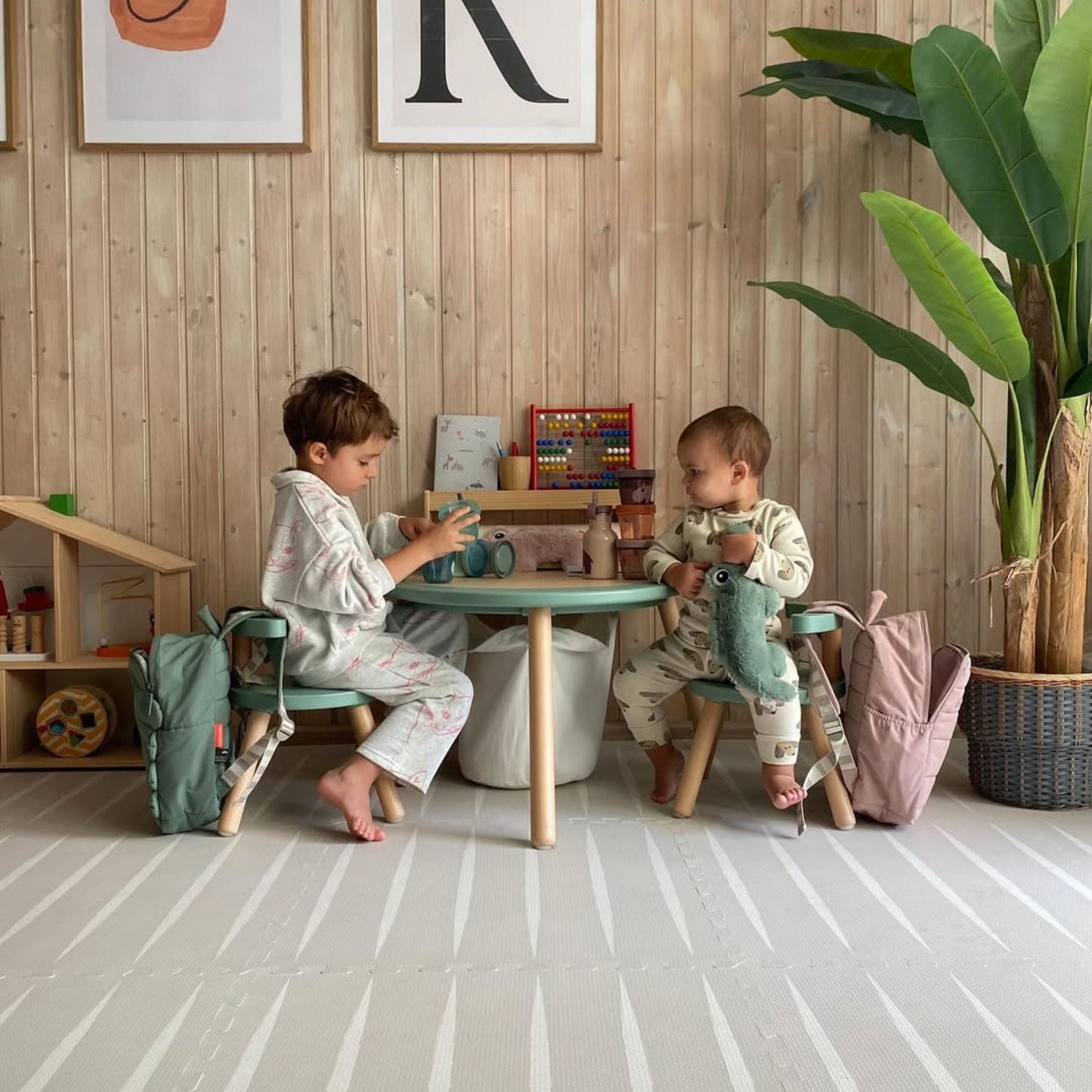 Lucio - Linen - Play Mat