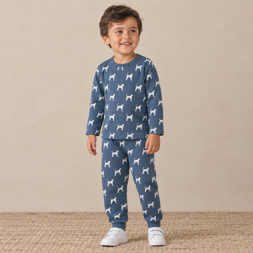Organic Tee & Pants Set - Dog