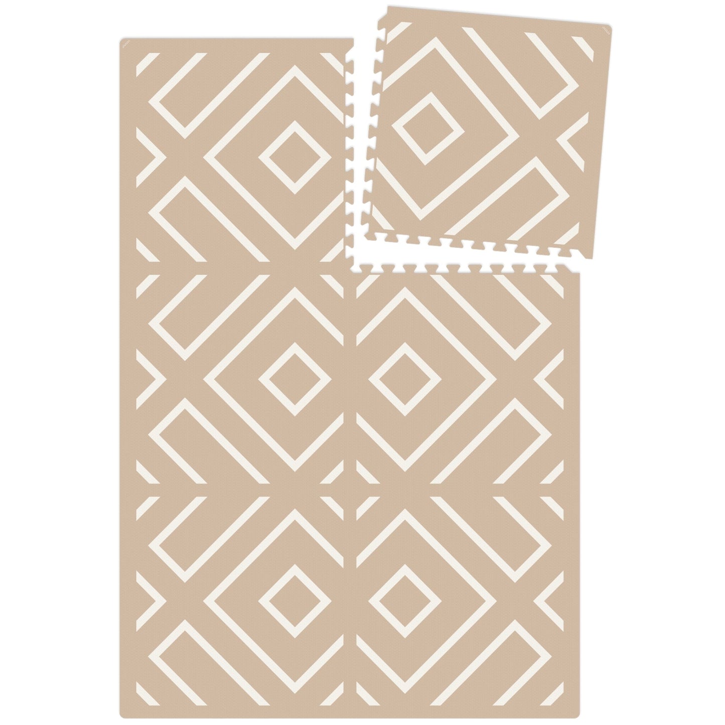 Modern Blocks - Desert Sand - Play Mat