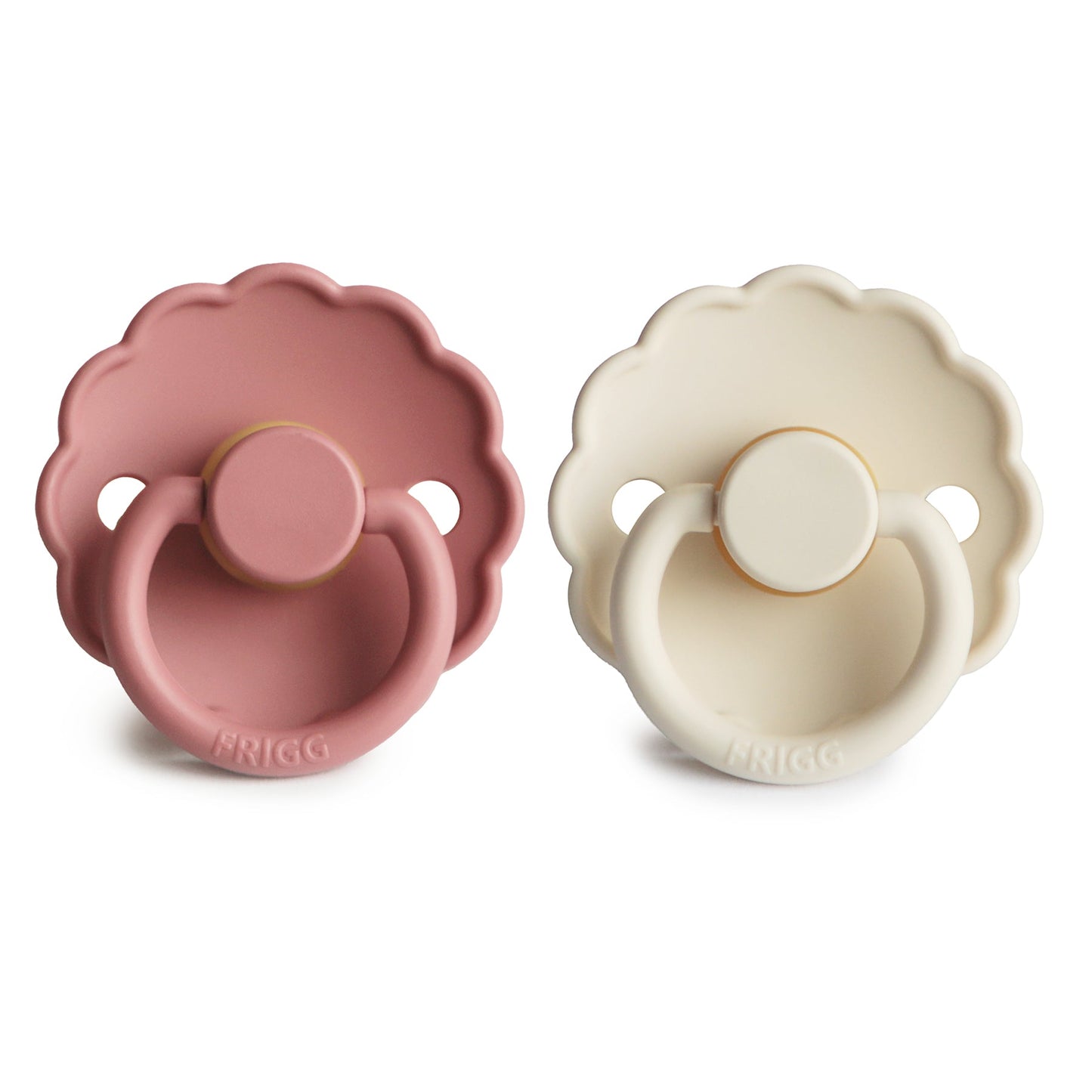 FRIGG Daisy Natural Rubber Pacifier 2-Pack