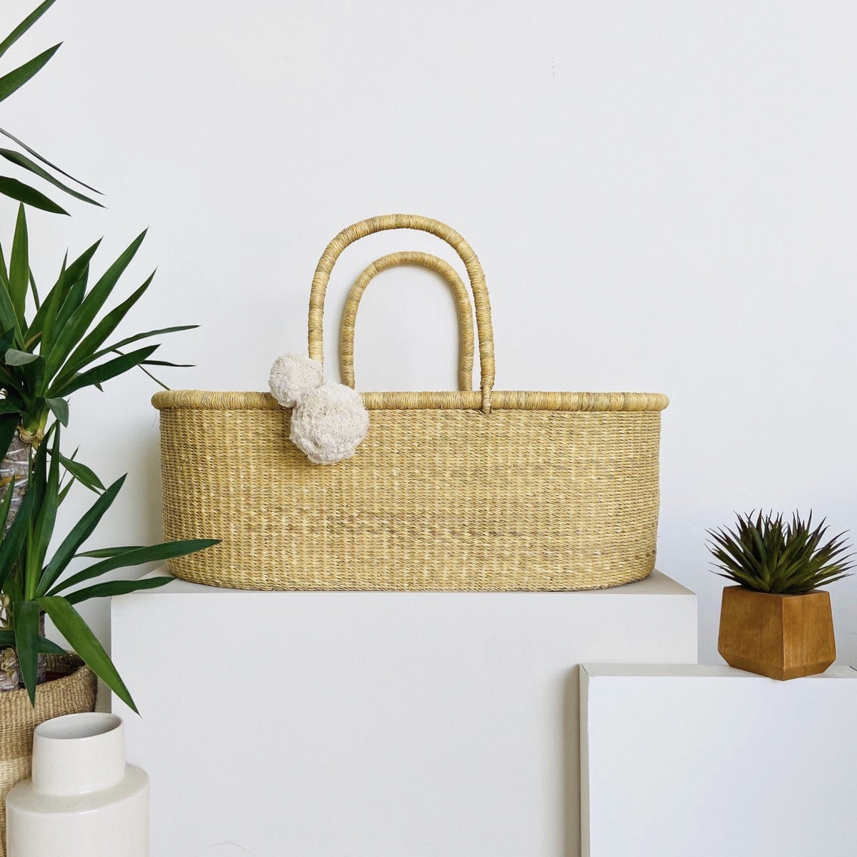 Vegan Handle No Hood Moses Basket