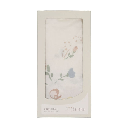 Baby Floral Sheet by Peluche – Soft Cotton Bedding