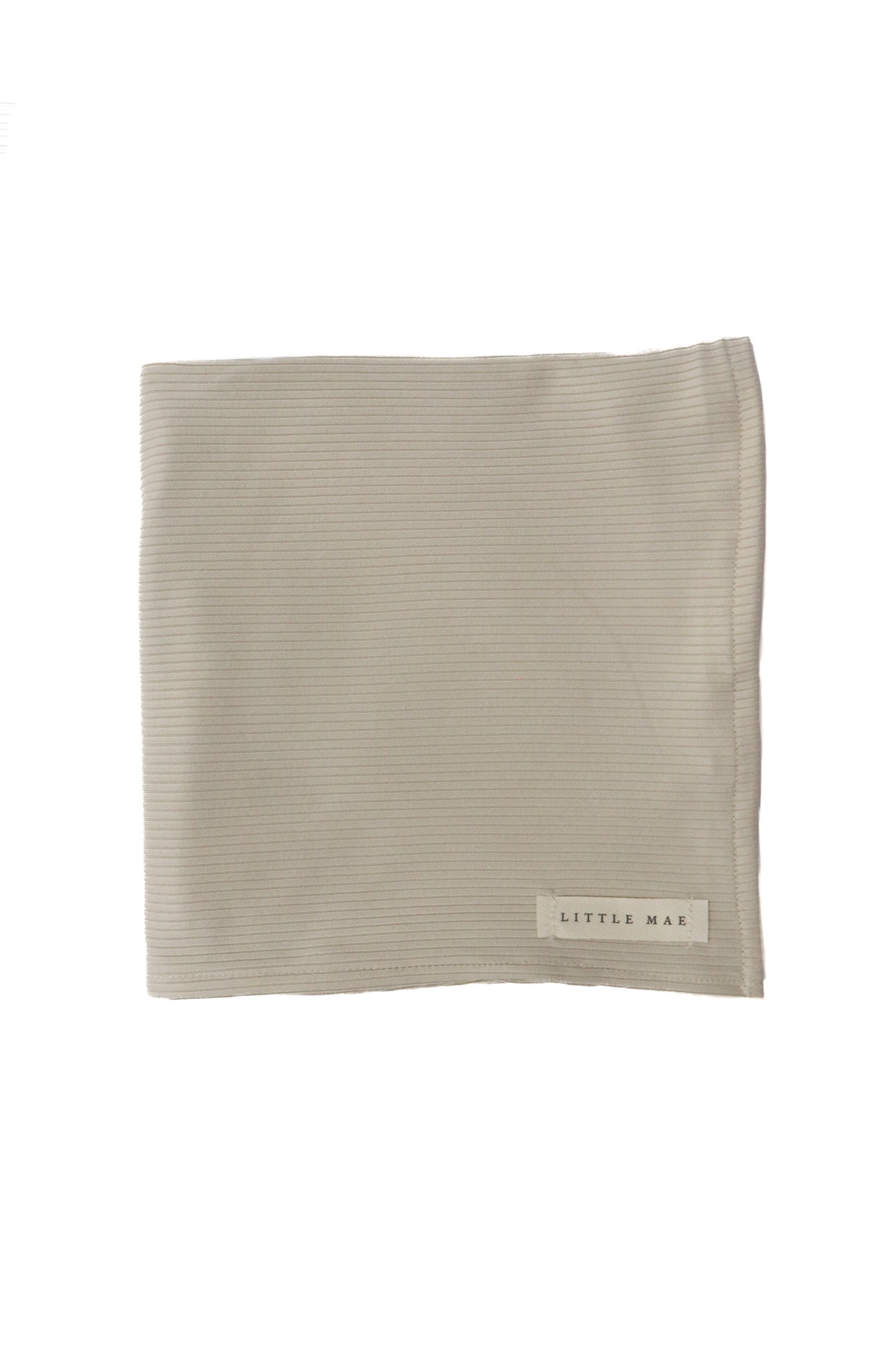 Oat Ribbed Stretch Swaddle