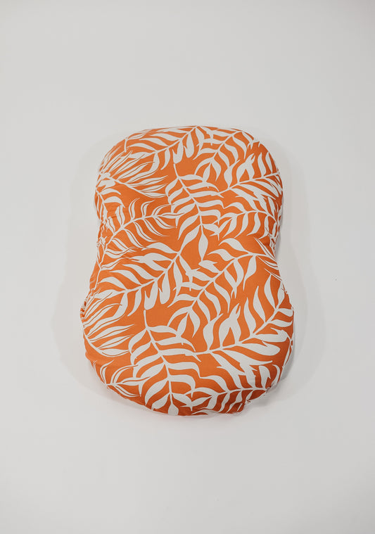 Coral Palm Lounger Cover