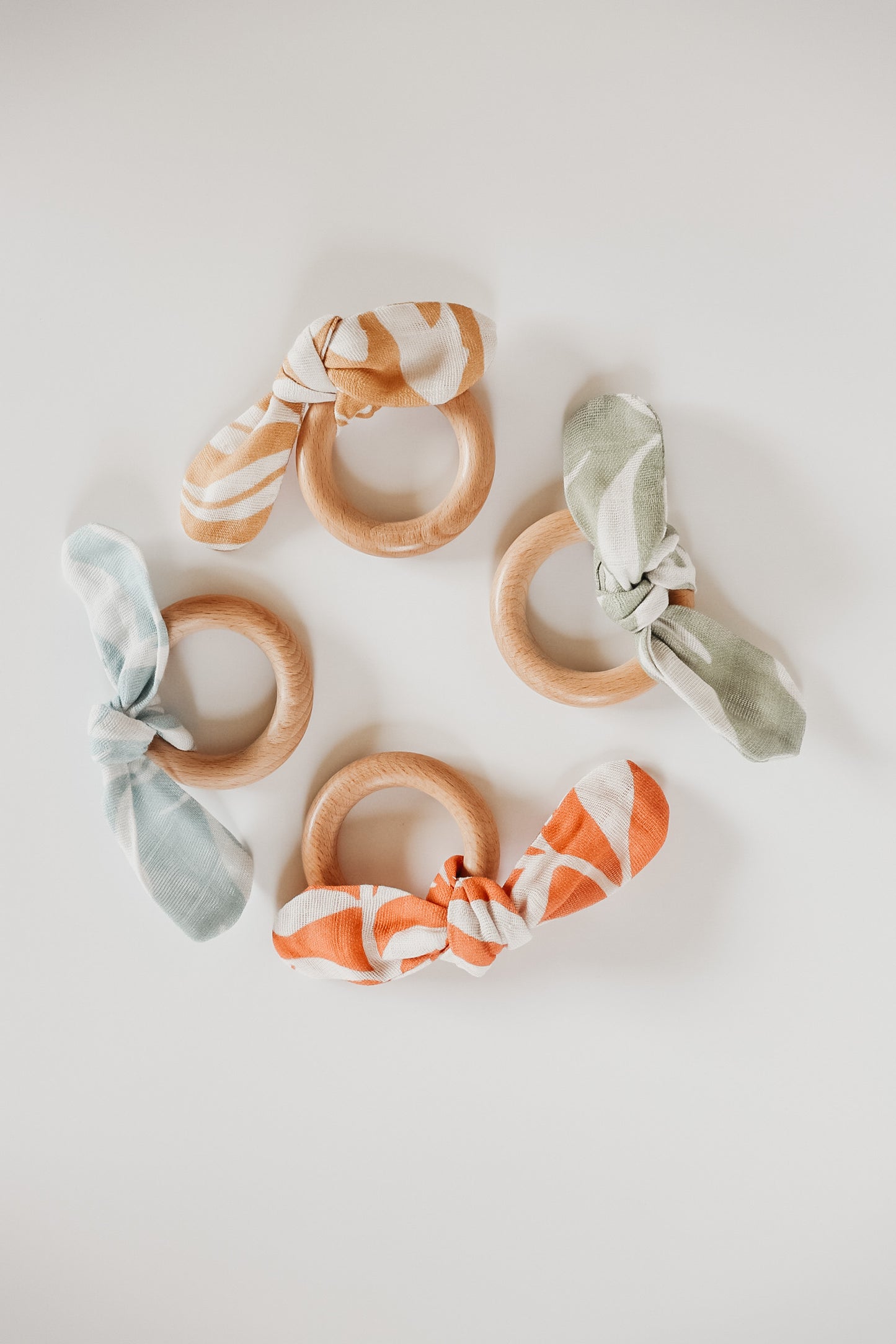 Jewel Palm Knot Teether